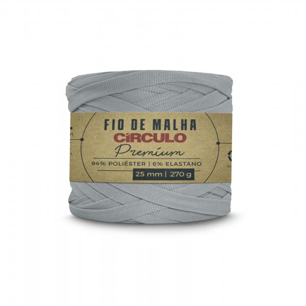 FIO DE MALHA CIRCULO PREMIUM - COR 8225 CROMIO