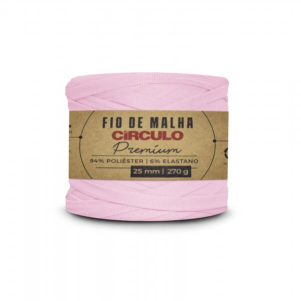 FIO DE MALHA CIRCULO PREMIUM - COR 3526 ROSA CANDY