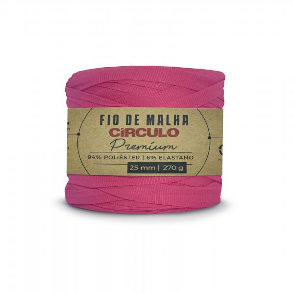 FIO DE MALHA CIRCULO PREMIUM - COR 3230 ROSA TROPICAL