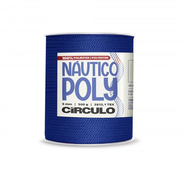 FIO NAUTICO POLY 5MM - COR 2829 AZUL BIC