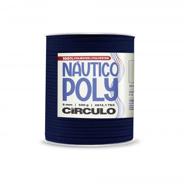 FIO NAUTICO POLY 5MM - COR 2856 AZUL MARINHO