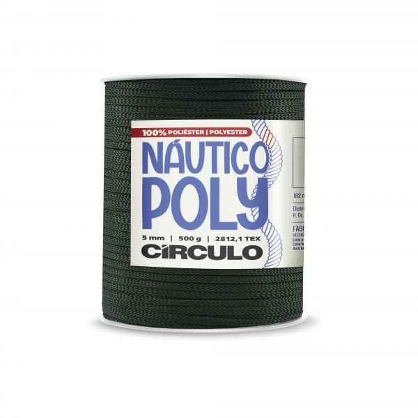 FIO NAUTICO POLY 5MM - COR 5398 MUSGO