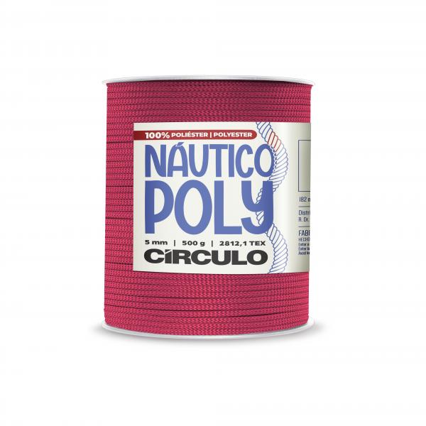 FIO NAUTICO POLY 5MM - COR 6185 PINK