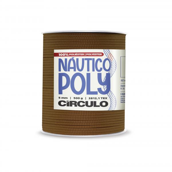 FIO NAUTICO POLY 5MM - COR 7087 BOMBOM