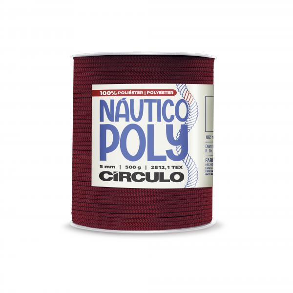 FIO NAUTICO POLY 5MM - COR 3699 JASPE