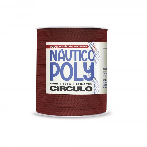 FIO NAUTICO POLY 5MM - COR 4177 ROOIBOS
