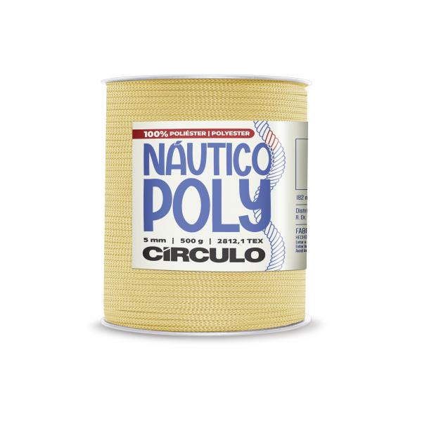 FIO NAUTICO POLY 5MM - COR 1205 POLEN