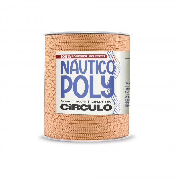 FIO NAUTICO POLY 5MM - COR 4224 PEACH FUZZ