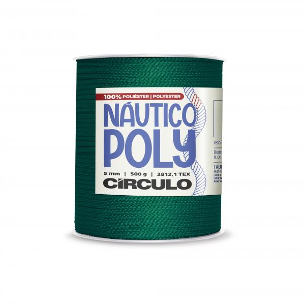 FIO NAUTICO POLY 5MM - COR 5363 ESMERALDA